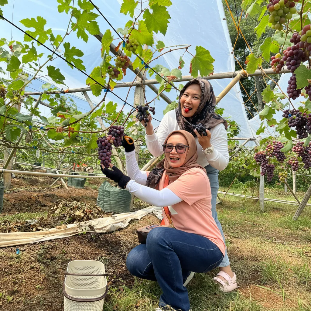 Bibit Anggur unggul dari kebun PGV Nursery